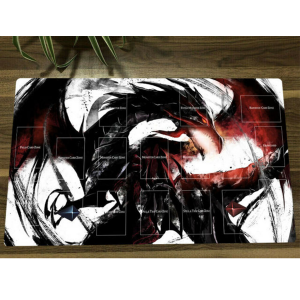 Likemat Red-Eyes Black Dragon Playmat Design #2.2