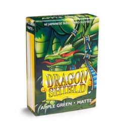 Dragon Shield Sleeves - Apple Green (Japanese-Sized)