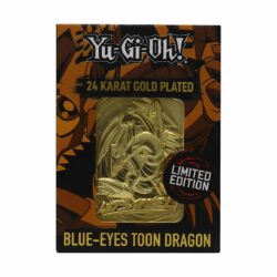 24K Gold Plated Card: Blue-Eyes Toon Dragon (Limited Edition)