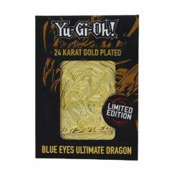 24K Gold Plated Card: Blue-Eyes Ultimate Dragon (Limited Edition)