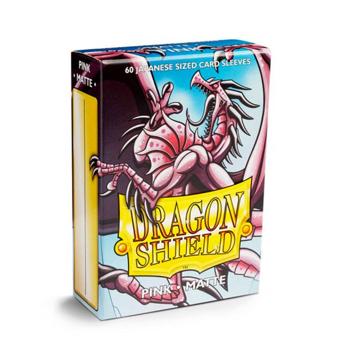 Dragon Shield Sleeves - Pink (Japanese-Sized) - Oricashop